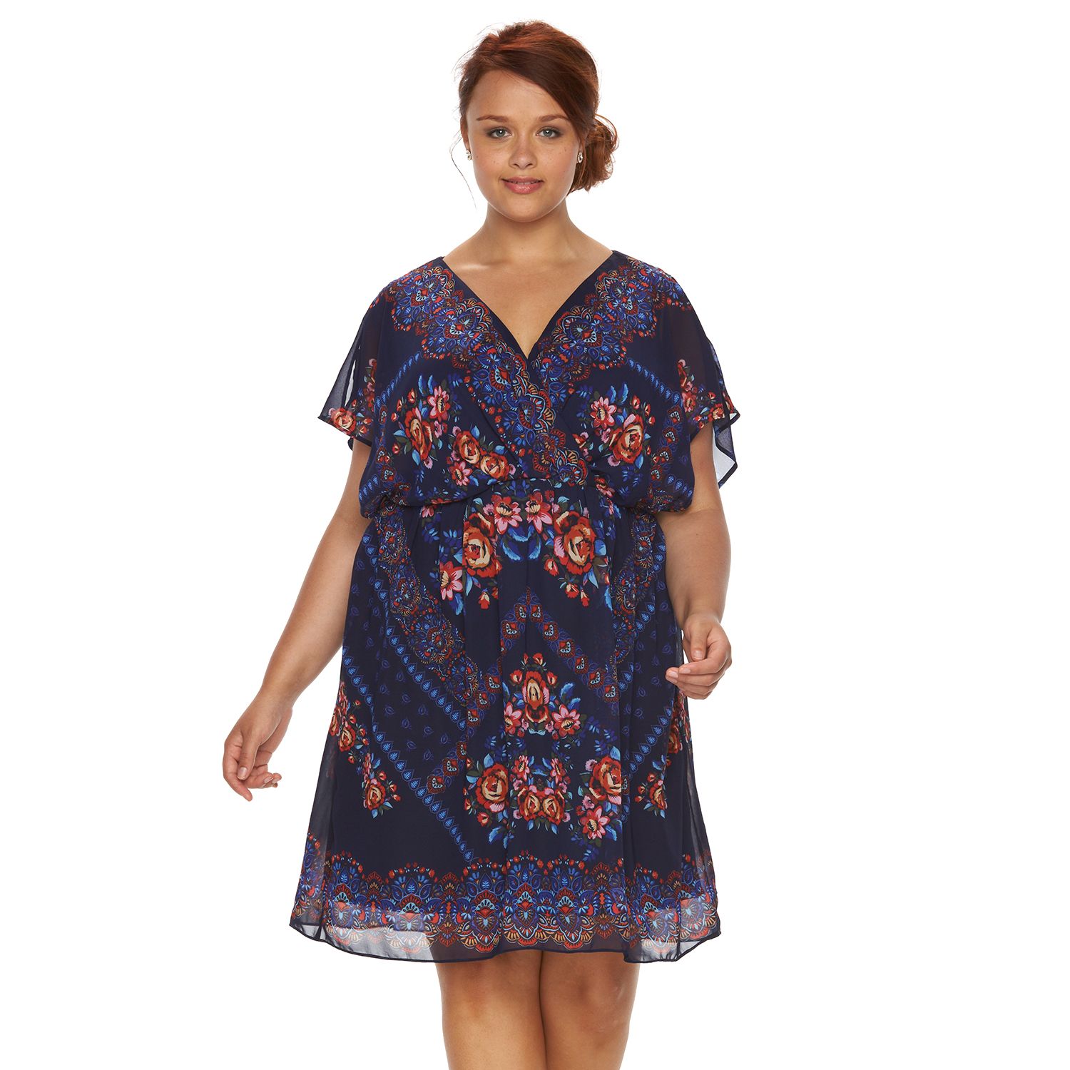 Floral Chiffon Dress